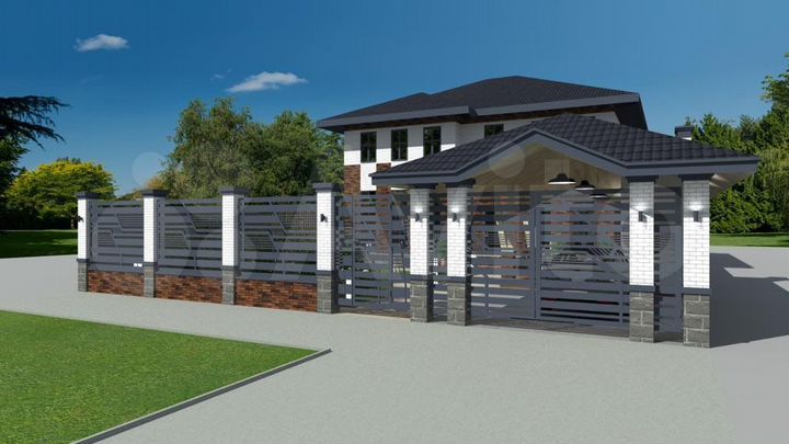 Дом 226 м² на участке 5 сот.