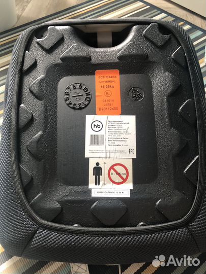 Автокресло бустер от 15 кг до 36 HB