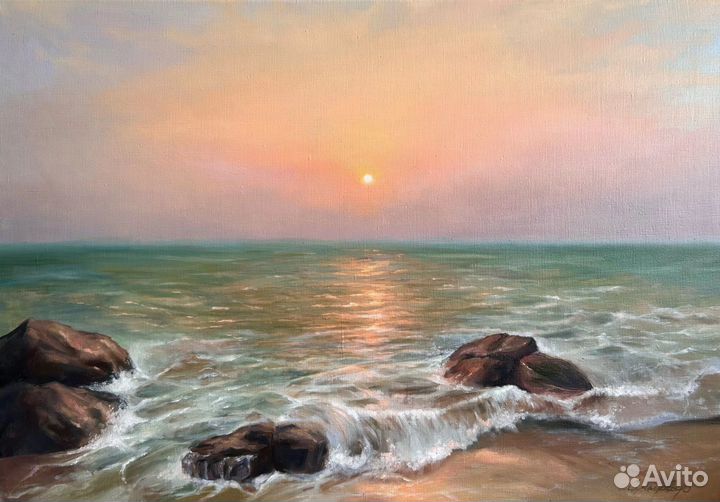 Картина маслом пейзаж