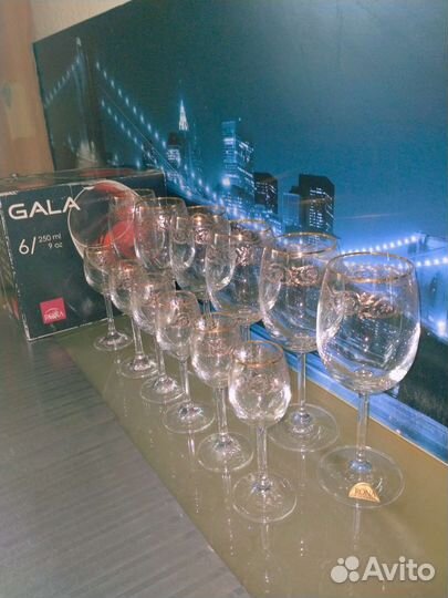 Фужеры и рюмки Rona