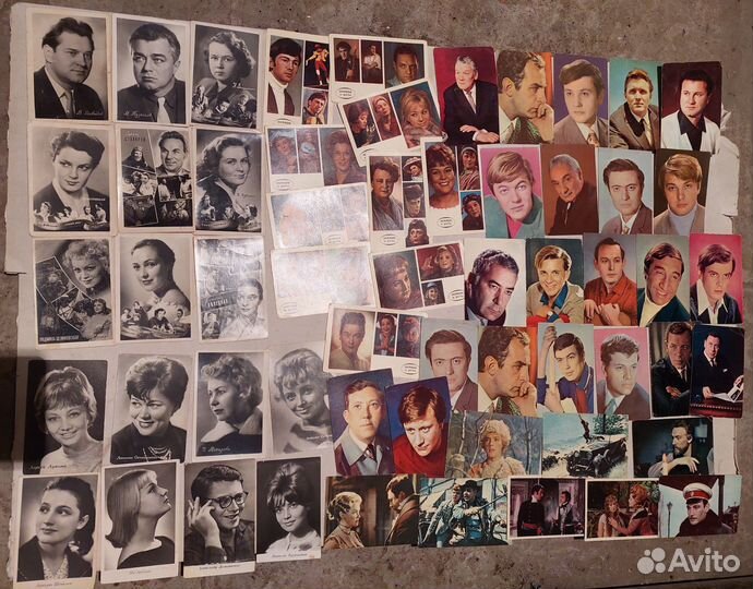 Открытки актёров кино СССР