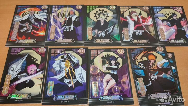 Карточки блич тысячелетная война bleach