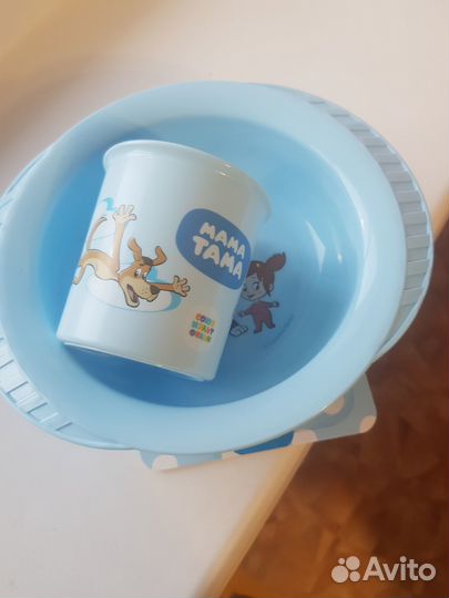 Набор детской посуды для кормления