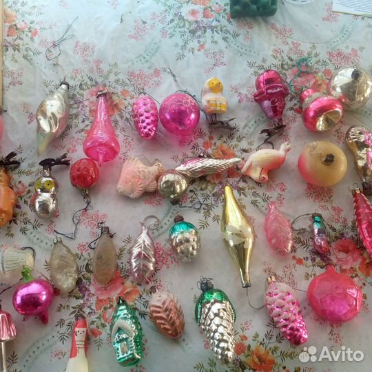 Елочные игрушки СССР