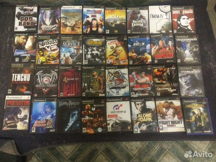 Диски на ps 2