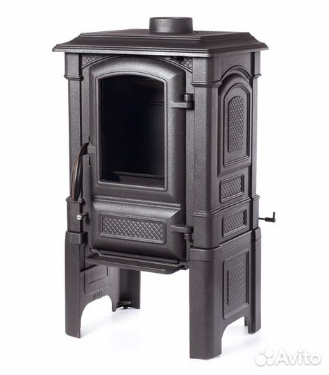 Чугунная печь камин