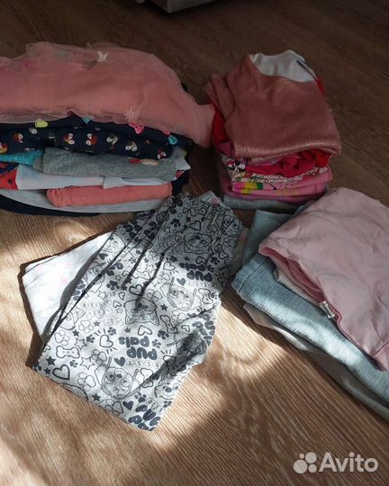 Вещи пакетом на девочку, 5-6 лет