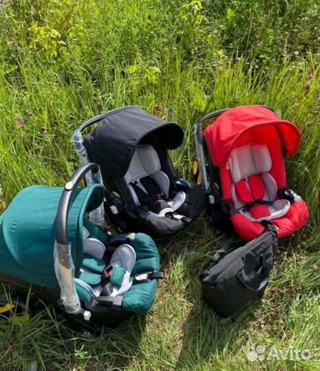 Коляска автокресло (расцветки разные)