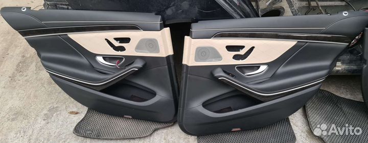 Дверные карты Mercedes W222