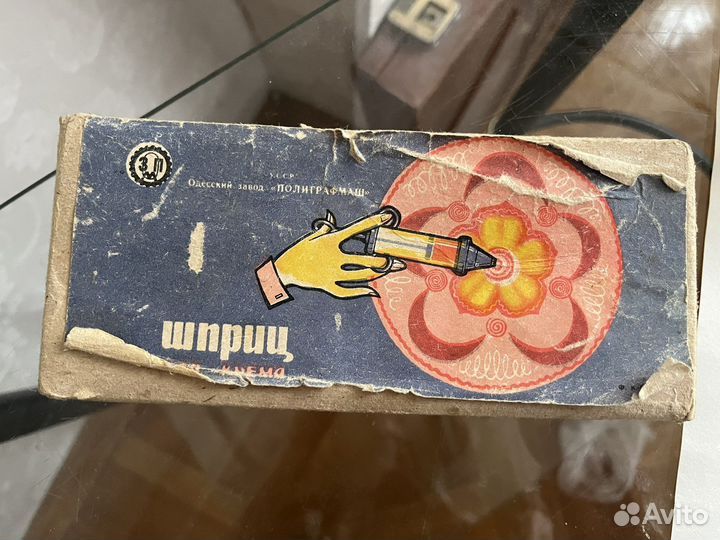 Шприц кондитерский для крема СССР