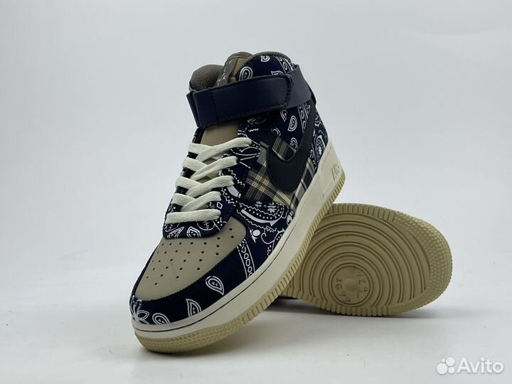 Кроссовки Nike air force 1 зимние