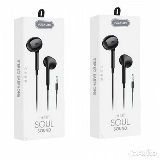 Гарнитура yesplus YS-127 BK