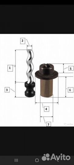 Винтовая пара шнек для скважинных насосов 42/130