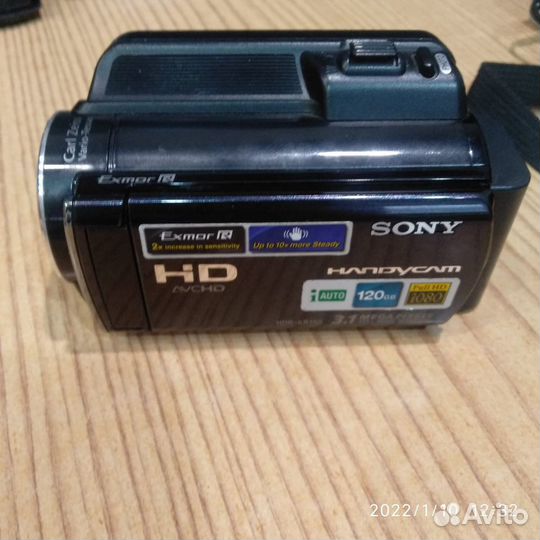 Видеокамера Sony full HD HDD-120gb