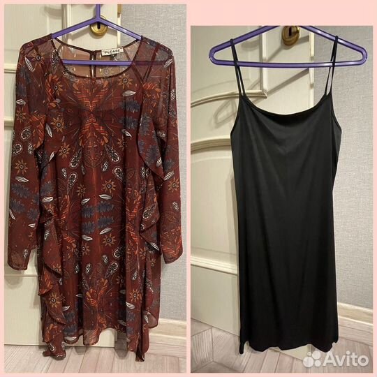 Платья нарядные S/M 3 шт