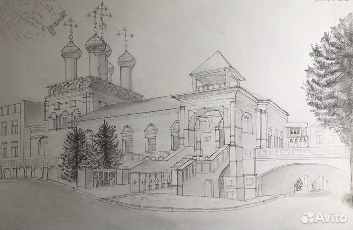 Репетитор по академическому рисунку и черчению