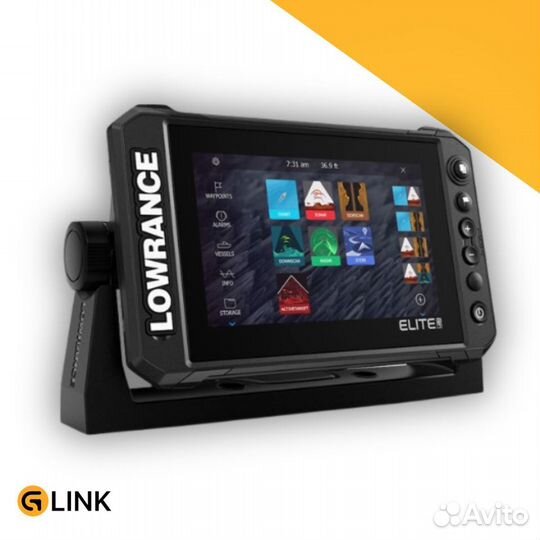 Эхолот Lowrance Elite FS 7 AI 3-IN-1, США