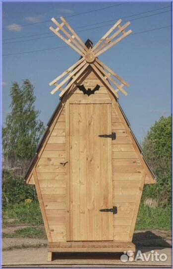 Уличный туалет домик с установкой SEE
