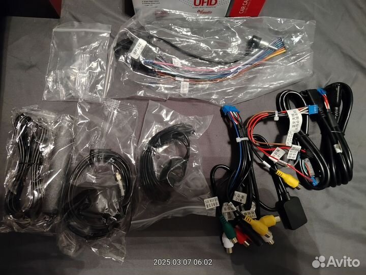 Магнитола 2 din android 9 дюймов бу под плёнкой