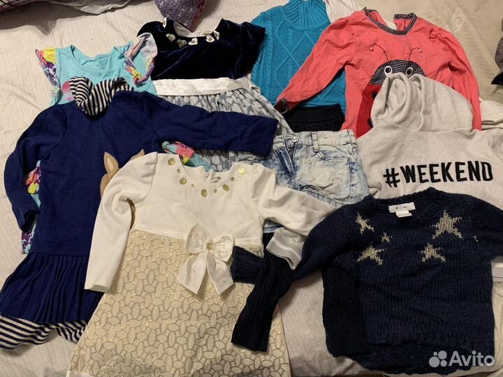 Пакет вещей на девочку