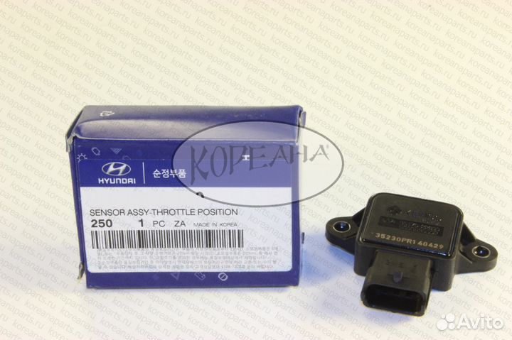Датчик положения дросселя на хундай акцент