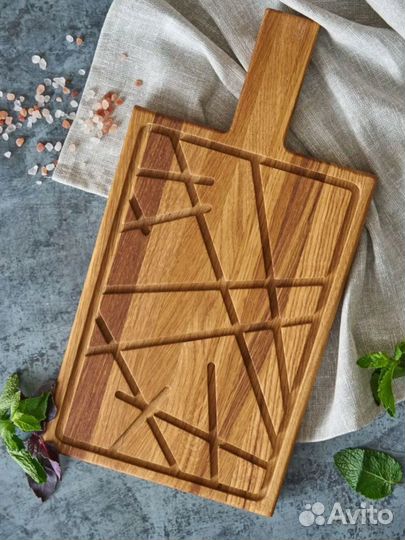 Доска разделочная дуб новая