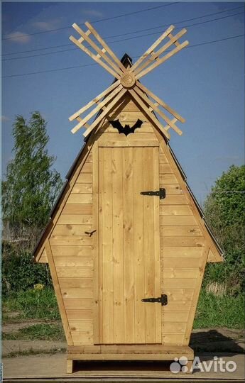 Дачный туалет с дельфином бфи 282