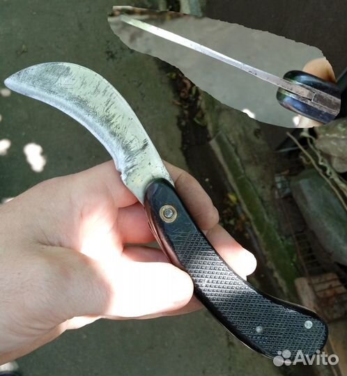 Ящик. Гвоздь. Нож