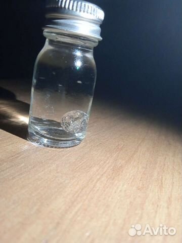 Бутылка стеклянная внутри шар объявление продам