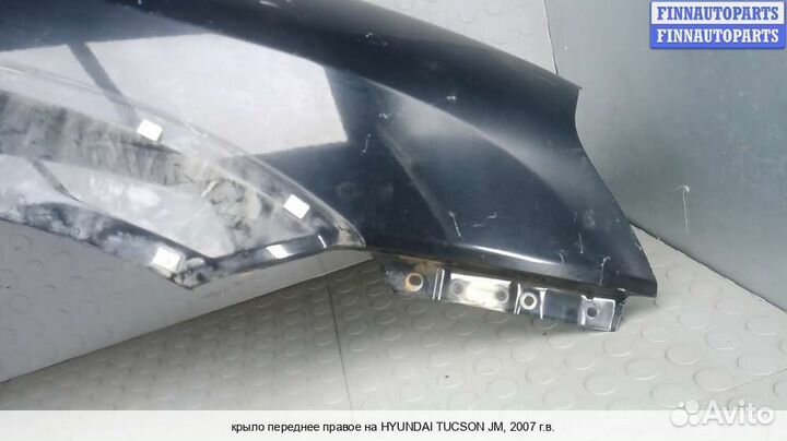 Крыло перед/право Hyundai Tucson I (JM), 2007 Дизель