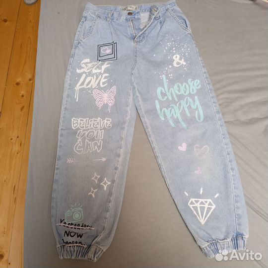 Джинсы Банан