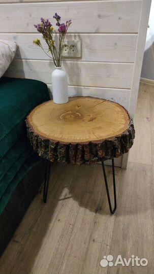 Столик в стиле лофт