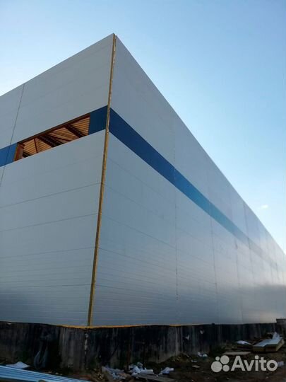 Сэндвич панель стеновая профиль трапеция