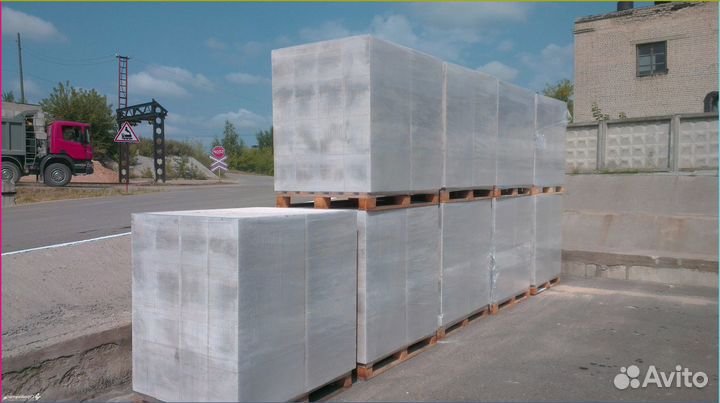 Газобетонные блоки С доставкой на объект c-6783