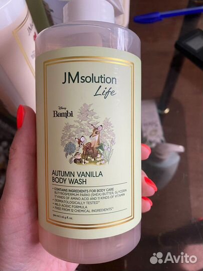 JM Solution Гель для душа с ароматом ванили