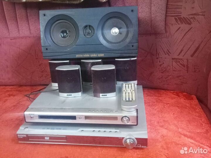 Домашний кинотеатр bbk,panasonic NV-SD450