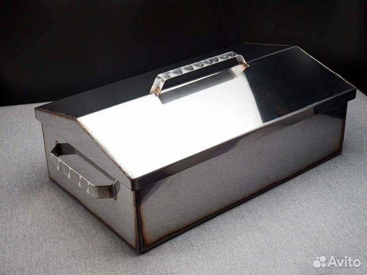 Коптильня 500х300х150 3мм дно