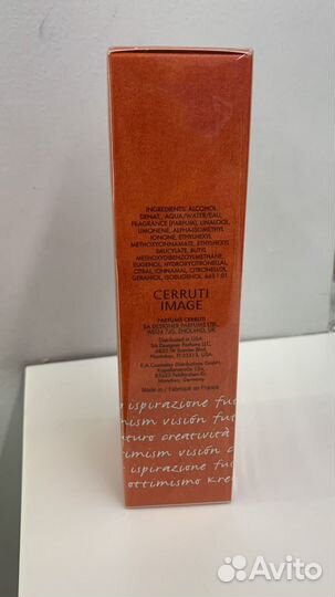 Cerruti Image Woman 75 мл