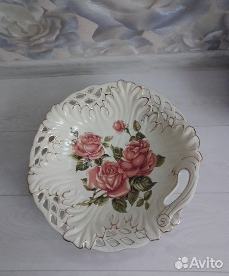 Блюдо фарфоровое большое