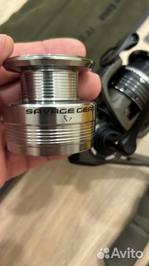 Savage Gear SG4 спиннинг с катушкой