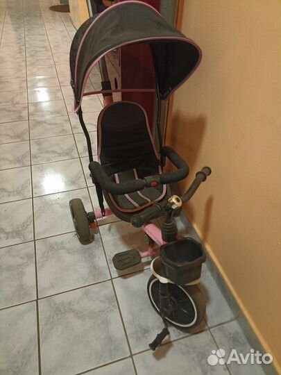 Детский трехколесный велосипед бу