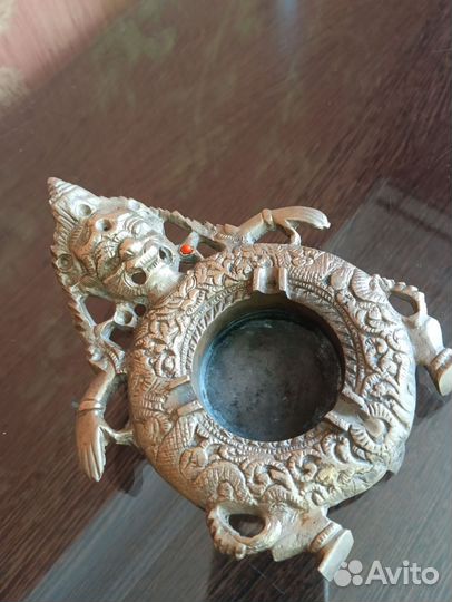 Пепельница бронза