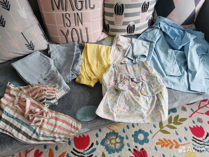 Вещи пакетом на девочку 152