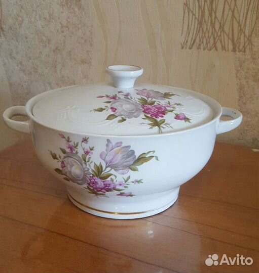 Супница фарфор СССР