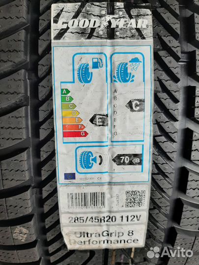 Goodyear UltraGrip 8 Performance 285/45 R20 112V