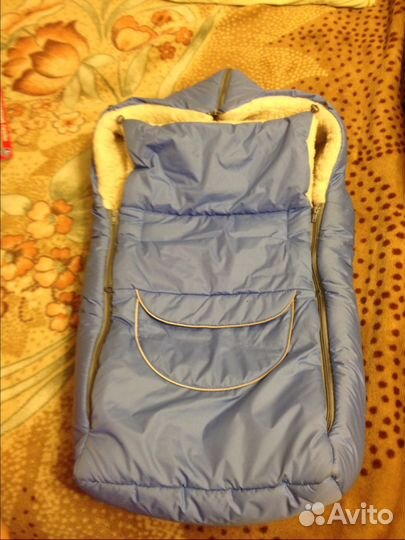 Продам конверт на овчине