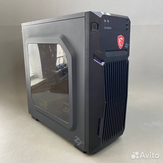Игровой пк Intel Core i3-9100F / 16Gb / 240Gb+500G
