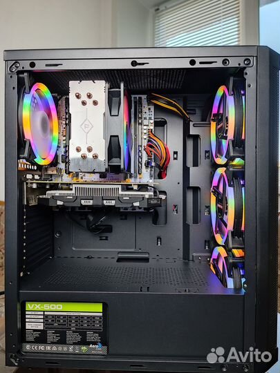 Игровой компьютер Intel 8 ядер DDR4 16Gb GTX1050Ti