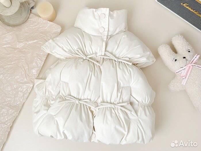 Утепленный жилет для девочки