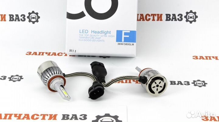 Лампы LED C6 Цоколь H11 Светодиодные Новые